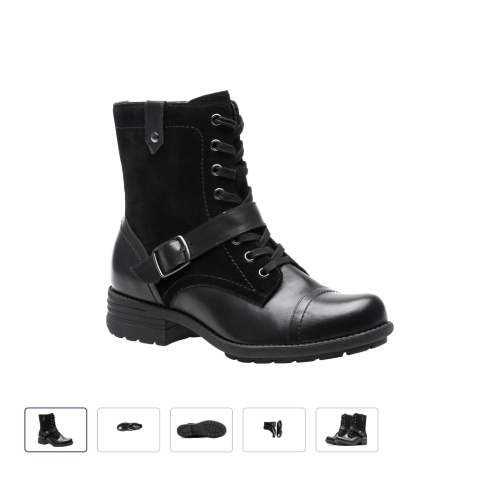 Abeo bio system black lace up booties sz 10